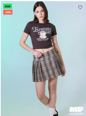 Falda Casual